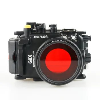 130FT/40M Adâncime de Scufundări Subacvatice Caz Pentru Canon PowerShot G1X Mark II III G7X II G5X G9X aparat de Fotografiat Impermeabil Capac Carcasa Cutie