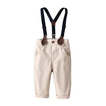VTOM de Primăvară de Moda pentru Copii Seturi de copii pentru Copii Costum de Băieți Copii Haine Domn Papion Topuri+ 2 buc Pantaloni pentru Copii Haine XN8