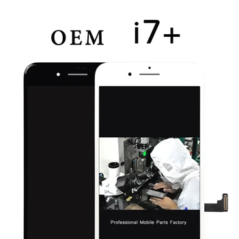 Calitate de Top 5pcs OEM Pentru iphone7 plus LCD de 5.5 inch Pentru iPhone 7plus LCD premium Ecran si touch Digitizer inlocuire