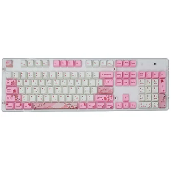 104 Cheie PBT Budinca Tastelor Set Oem de Profil Sublimare Taste Cherry MX Switch-uri Mecanice Gaming Keyboard Tasta Caps