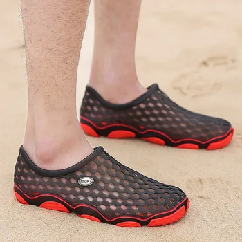 De vară pentru Bărbați Papuci de Moda de Plajă, Sandale Pantofi Barbati Outdoor Respirabil Flip Flops Joc Casual Apă Barbati Pantofi de Vara 67u8