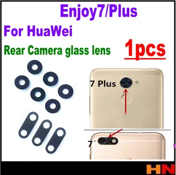 1buc Locuințe de vânzare cu Amănuntul din Spate aparat de Fotografiat lentilă de sticlă cu Adezivi Pentru HuaWei Bucurați-vă de 7 Plus 7Plus