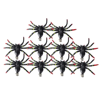 10buc Halloween Spider Agrafe de Par Insecte Stil Gotic Ace de Păr, Agrafe de Partid Costum de articole pentru acoperirea capului pentru Adulți Copii