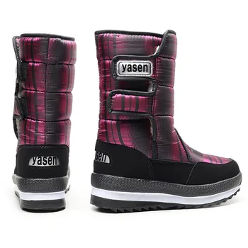 2019 cizme de iarna pentru femei pantofi de iarna pentru femei de pluș gros de zăpadă cizme cu platforma din piele botas mujer doamnelor cizme pentru iarna