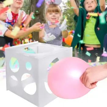Acum 11 Găuri Balon Sizer Cutie Balon, Arcade, Coloane Face Baloane cu Dimensiunea Instrument de Măsurare pentru Ziua de naștere Petrecere de Nunta de Decorare