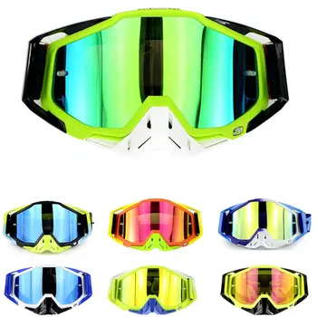 Fierbinte MX Brillen Motocross Ochelari Capacete Moto Parbriz din sticlă de pe drum în jos de curse ochelari de soare transport gratuit