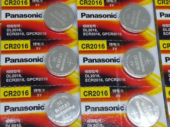 20buc/lot Panasonic CR2016 3V Butonul de Celule Monedă Baterie pentru Ceas de Jucării de Calculator Calculator de Control CR 2016 Baterii