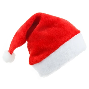 În 2020, anul Nou, Crăciun Pălărie Partid Santa Capac Rosu Capac Pălărie de Crăciun Pentru Costum de Moș Crăciun de Decorare pentru Copil