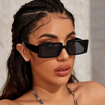 2021 Mic Dreptunghi ochelari de Soare Femei Vintage de Designer de Brand Pătrat Ochelari de Soare Nuante de sex Feminin UV400
