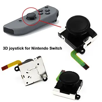 IVYUEEN 50 buc 3D Joystick-ul Analogic Mânere Pentru Nintend Comutator NS Bucurie Con Modulul Senzor Potențiometru de Înlocuire Degetul mare Bastoane Capace