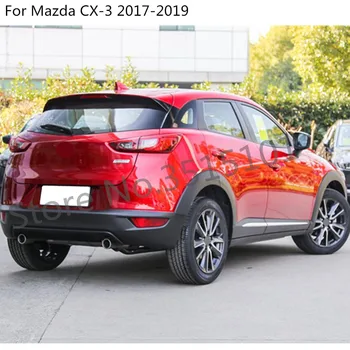 Masina de Acoperire de Protecție Detector ABS Cromate Față Grid Grătar Grila de Curse 10buc Pentru Mazda CX-3 CX3 2017 2018 2019 2020