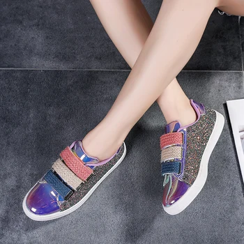 Femei ușoare Pantofi de Primăvară 2020 Hot de Moda de Lux, Pantofi de Femei Designeri Aluneca pe Femeie Adidași Bord Trendy Casual BA38