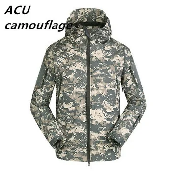 Design elegant pentru Bărbați de Iarnă în aer liber, Vânătoare, Camping Impermeabil Armata Haina Hoodie Jacheta Îmbrăcăminte exterioară 8 Culori Noi Marimea S-2XL