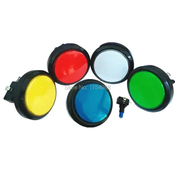 60mm butoane camera de evacuare elemente de recuzită de joc resetare automată buton comutator cu lampă cu led-uri aparat de joc accesoriu