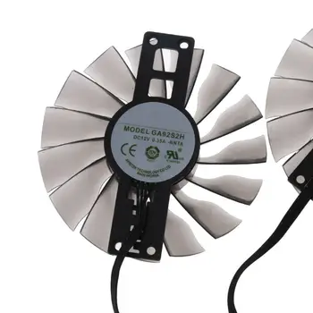 2Pc GA92S2H 90mm 4PIN VGA Ventilator Pentru GTX960 GTX970 Grafică de Carte Cooler Ventilator de Răcire