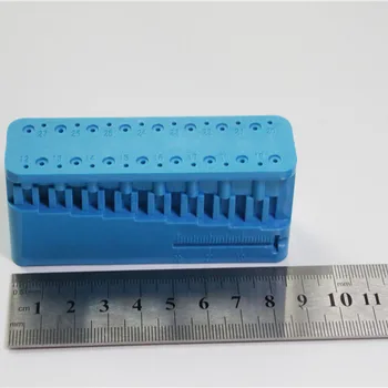 3/Buc Dental Lab Endo Măsurare Bloc Autoclavabile Endodontic Bloc De Canal A Fișierelor Conducător Dentist Instrument