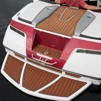 Universal Spuma Eva Imitație Yacht din lemn de Tec Rv Barca Pardoseli Anti Derapare a Vehiculului Pad autoadezive Vehicul Pad Mat Accesorii 58X2400