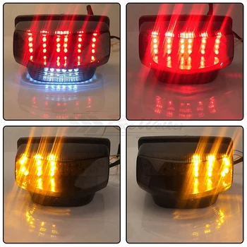 Motocicleta Impermeabil Coada de Lumină LED-uri de Semnal Integrate Lumina de Frână pentru Honda CBR600RR 2007-2012