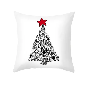De Crăciun, Pernă Acoperă Trendy Reni Fulg De Nea Crăciun Copac Decorativ De Anul Nou Arunca Acoperă Pernă Față De Pernă