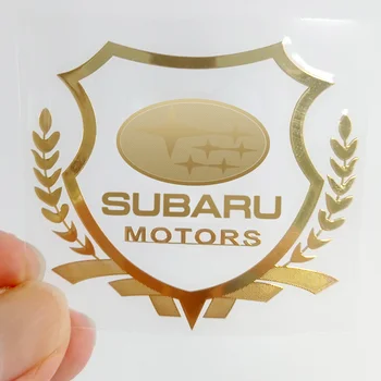 1buc Logo-ul Auto de Grâu Ureche Decalcomanii Auto Fereastră Autocolant Insigna pentru Subaru Forester Umane Leu XV Impreza WRX WRC STI Accesorii Auto