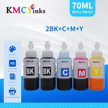 KMCYinks 664 de Cerneală Pentru Epson L120 L132 L210 L365 L380 L382 L486 L550 L800 L805 L1300 L1455 ET-2500 ET-2650 ET-16500 Printer