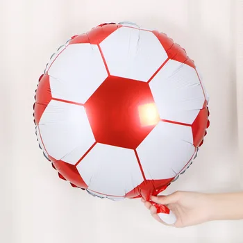 4pc 18 Inch Fotbal Design Balon de Folie de Fotbal Baloane cu Heliu pentru Băiat Ziua de naștere Petrecere Eveniment Sportiv de Joc de Decorare pentru Copii de Jucarie