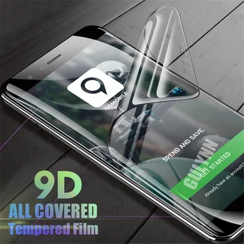 9D Deplină Acoperire Moale Hidrogel Film Pentru Xiaomi Redmi 4X 5 5A 6 Plus Capacul Protector de Ecran Pentru Xiaomi Redmi Note 7 8 9 S T 5 Pro