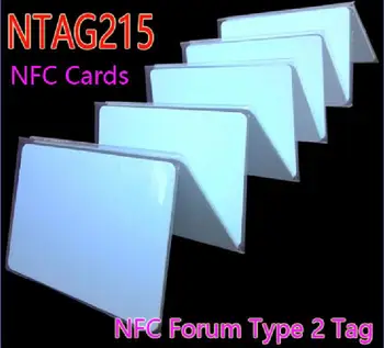 10buc NTAG215 NFC Forum Type 2 Tag ISO/IEC Smart Card 14443 O Carduri RFID Tag NFC pentru Telefon Mobil