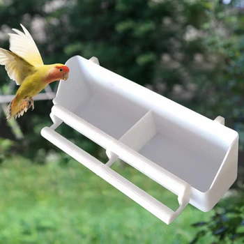 Papagal De Companie Alimentator De Pasăre Papagal Agățat De Alimentare Cu Apă Castron Porumbeii Stau Hrănire Instrumente De Mâncare De Păsări Recipient Accesorii