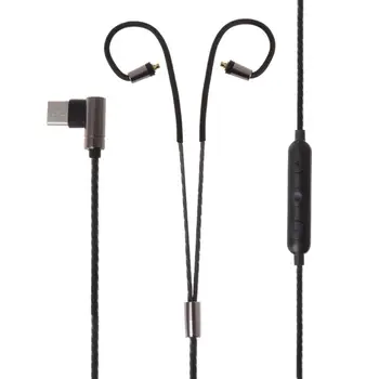 MMCX Tip C Casti Audio Cablu de Microfon Pentru Casti Shure SE215/315/535/846/425