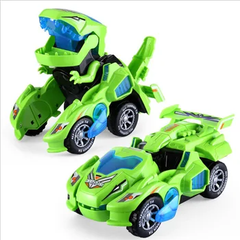 Creative Dinozaur Transformat Masini Electrice ToysT-Rex Masina Jucării Dinosar Mașină De Jucarii Cadouri De Anul Nou Pentru Copii