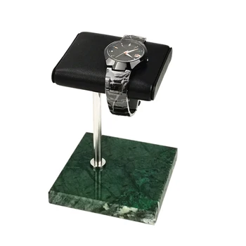 Marmura Verde Ceas Brățară Brățară Display Stand, Bijuterii Din Piele Suport De Stocare, Ceas Stand