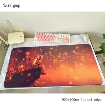 Sci Fi Astronaut mouse pad Calculator de Înaltă calitate mat 900x400x3mm gaming mousepad Cadou padmouse keyboard jocuri pc gamer birou