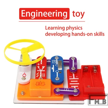DIY Cusaturi de Asamblare Știință Și Educație Puzzle Circuitul de Jucărie
