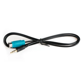 3.5 mm Aux Conexiune prin Cablu Linie Adaptor Audio pentru ALPINE KCE-236B CDA-9884 CDA-9886M MP3 pentru iPhone 6S 6 Plus 6 Telefon Inteligent