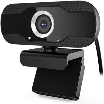 Anti-peeping pc camera cu microfon de Live-Video rotativ camera full hd 1080P camera web Clip-on apel Video video-conferință