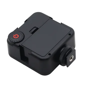 W49 Mini-Blocare Camera LED Panou Lumina Camera Video de Iluminat Cu Shoe Mount Adaptor pentru Canon Nikon Sony DSLR