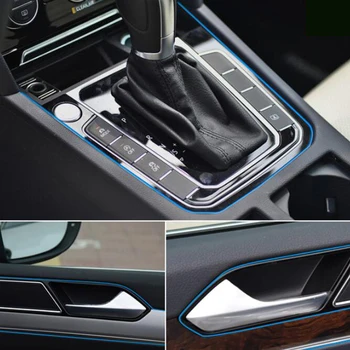 Masina Benzi Decorative Margine Ușă Tapiterie Interior Decalaj linie pentru BMW M8 M550i M550d M4 M3 M240i M140i 530i 128i i8 Z4, X5 X4
