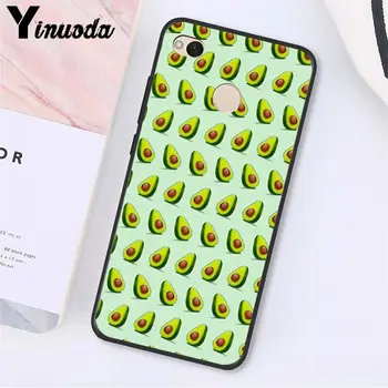 Yinuoda avocado estetice Gteen Fructe Alimente Telefon Caz pentru Xiaomi mi5 6 A1 A2 Lite Mi9 9SE mi8lite F1 Mix2 2S Max2 3