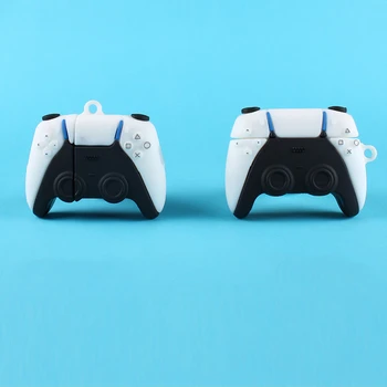 3D PS5 gamepad gameboy setul cu cască Bluetooth silicon moale caz pentru apple airpods 1 2 pro 3 de încărcare Wireless coperta misto cadou