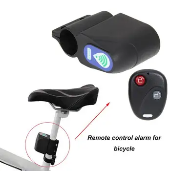 Anti-furt Blocare Biciclete Ciclism Blocare de Securitate de la Distanță fără Fir de Control de Alarmă de Vibrație 105dB Biciclete Alarma blocare biciclete
