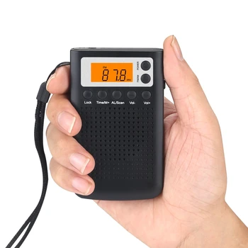 FM/AM Radio Digital Portabil Mini Stereo Ascultarea de Radio pentru persoanele În Vârstă Alimentat de la Baterie