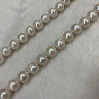 AA gade 8-9mm de apă dulce colier de perle naturale bijuterie de piatra DIY bijuterii pentru femei pentru cadouri, en-gros !