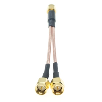 SMA Male de Tip Y 2x SMA Male Splitter Combiner Cablu Coadă RG316
