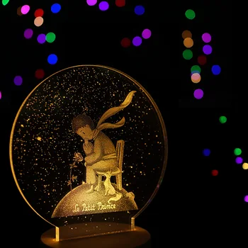 3D Led Lumina de Noapte pentru Copii de Crăciun, Cadou Corpuri de Lampă Astronaut Cerb lampă de Noptieră Decorațiuni interioare Lampa de Transport Gratuit