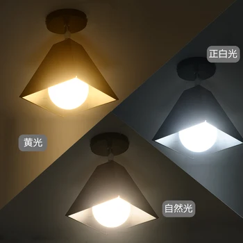 Nordic creative lampă de tavan personalitate din fier forjat CONDUS culoar, coridor lumini lumini pridvor minimalist modern, lămpi de tavan