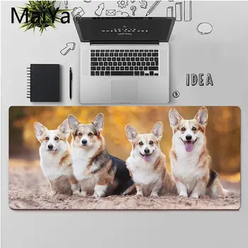 Maiya Calitate de Top Minunat Welsh Corgi Animale Personalizate laptop Gaming mouse pad Transport Gratuit Mari Mouse Pad Tastaturi Mat