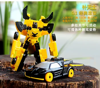 Transformarea Robot Car Kit Deformare Robot Figurine de Jucărie pentru Băiat Model de Vehicul Copii Cadou Jucărie