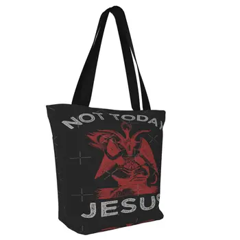 Nu Azi Isus! - Satana, Sigiliul Lui Baphomet, Amuzant Death Metal Parodie Om Adult Swag Geantă De Umăr Geantă De Mână