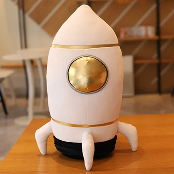 Plus Astronaut și Nava Jucărie de Pluș Moale Science-Fiction Tip Papusa Moale pentru Copii Jucarii Creative, Jucarii pentru Copii Cadou de Ziua de nastere